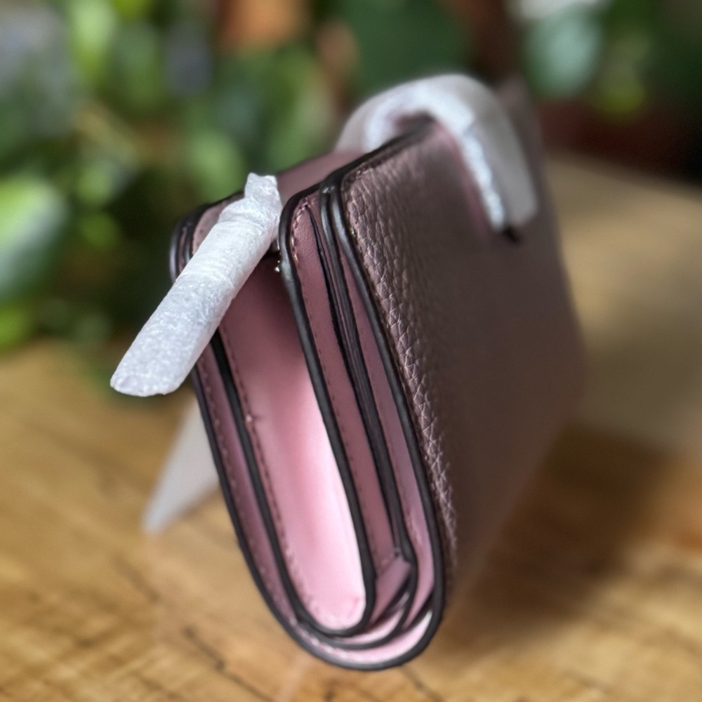 🌷SPRING SALE! NWT ♠️kate spade ♠️ Lena Medium Bifold Wallet - TuTu Pink - Picture 7 of 13